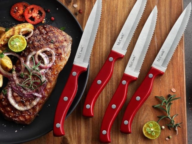McCook MC56 8-Piece Steak Knife Set