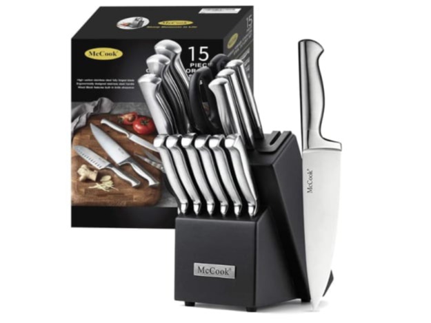 McCook MC21 Kitchen Knife Block Set