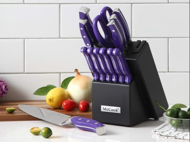 McCook MC27 14 Pieces Stainless Steel kitchen knife